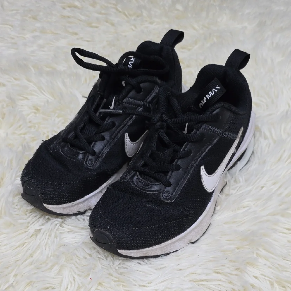 Nike Black and White Air Max Sneakers